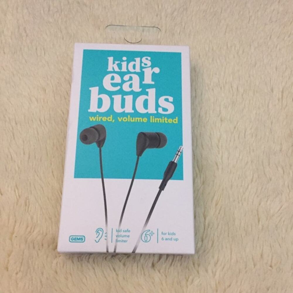 Gems Wired Kids Earbuds - Black
